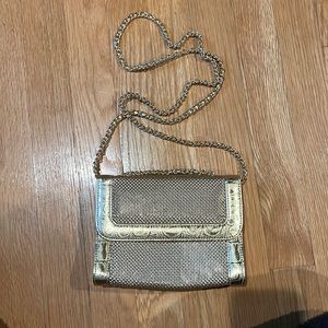 Gold beaded bag